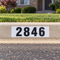 Custom Curb Address Decal