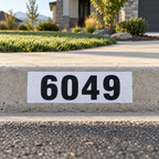 Custom Curb Address Decal