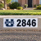 Custom Curb Address Decal