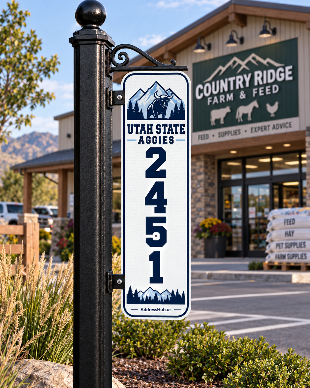 Reflective EMS Sign (Vertical)