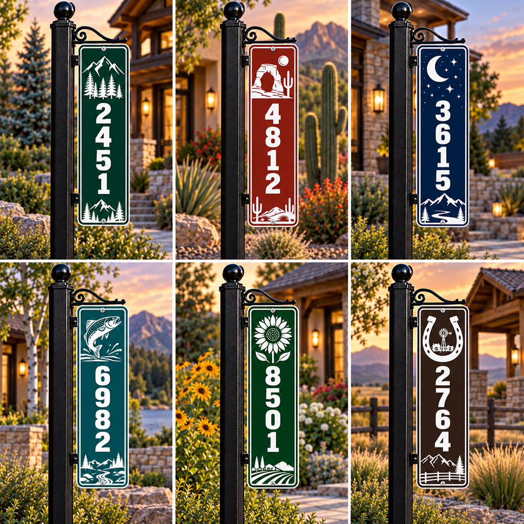 Reflective EMS Sign (Vertical)